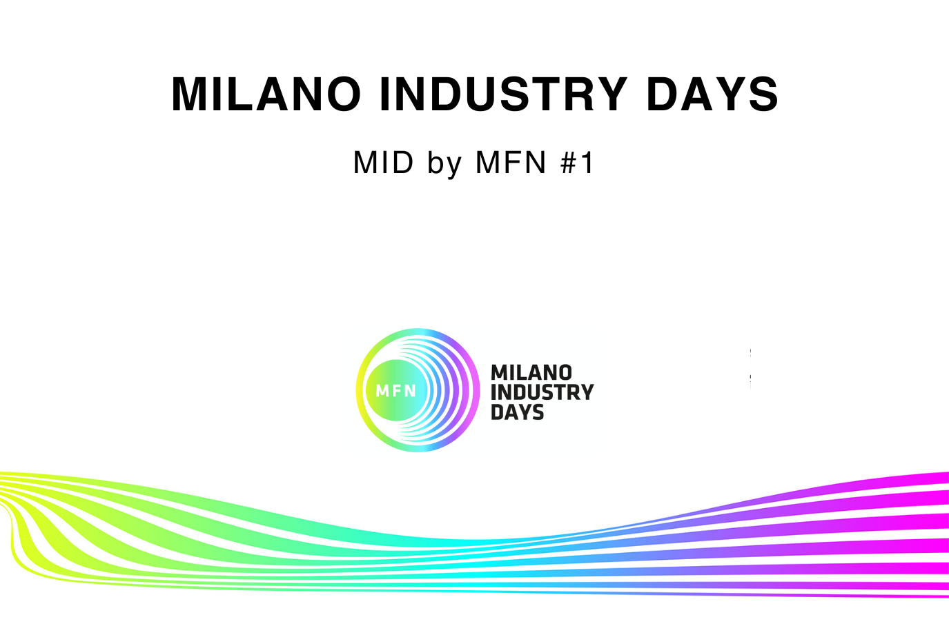 I Milano Industry Days – MID by MFN #1 a Lido di Venezia durante la Mostra del Cinema
